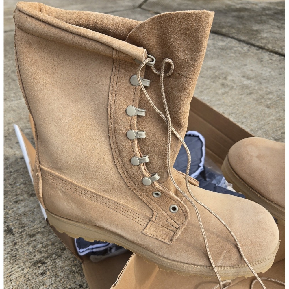 Belleville ICWT 9.5W Gore-Tex Military Combat Boots Cold Wet Tan USA New